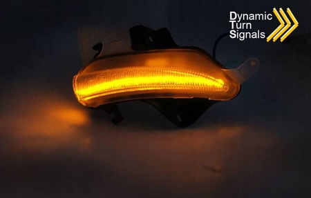 LEXUS IS III 13-20 SEQ LED WHITE led spejlindikatorer