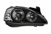 Forlygter Opel Corsa C Ringi Sort