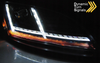 Audi Tt lygter 10-14 8j Sort Led Xenon Drl Afs