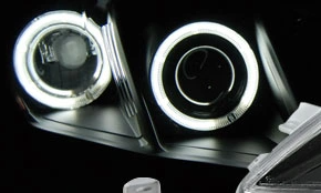Forlygter Toyota Camry 6 Xv40 06-09 Ringi Sort