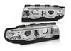 Forlygter Bmw E38 94-01 Ringi 3d Led Krom