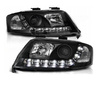Audi A6 forlygter Sort DAGSLYS