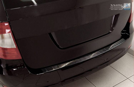 Skoda Superb 2 stationcar bagkofangerafdækning (sort)