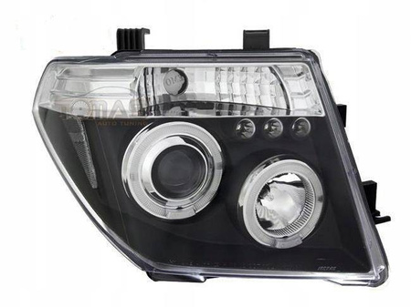Forlygter Nissan Navara III CHROM RINGI