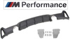 DIFFUSER BMW F36 13- MP TWIN OUTLET ENKELT LYDPOTTE