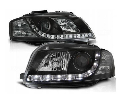 Audi A3 8P SORT DAYLIGH forlygter