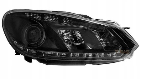 VW Golf VI BLACK DAYLIGHT forlygter