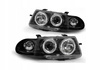 Forlygter Opel Astra F BLACK RINGI