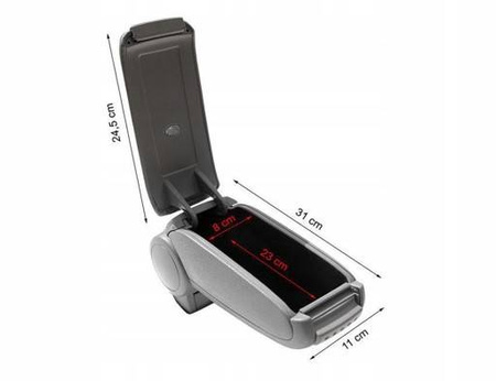 Dacia Duster 2018+ dedikeret armlæn EKO LEAT OR MATERIAL