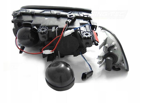 Lygter BMW E46 99-03 COUPE CABRIO RINGI BLACK LED