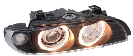 Forlygter bmw e39 ringi sort