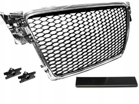 Audi A4 B8 grill 08-11 krom rs-style