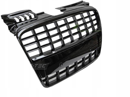 Frontgitter Audi A4 B7 04-08 S8 LOOK GLOSSY BLACK