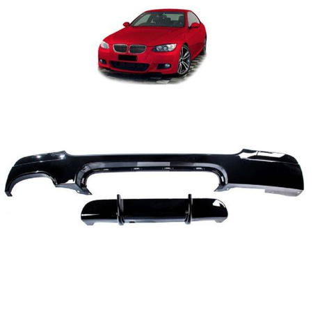 DIFFUSER BMW E92 E93 06-13 PERFORMANCE GLOSS BLK