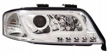 Audi A6 CHROM LIGHT TUBE forlygter