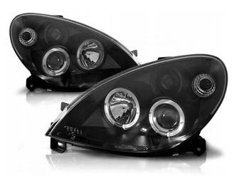 Forlygter Citroen Xsara 2 00-04 ringi sort