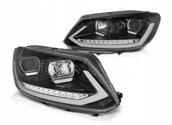 Lygter Vw Touran II 10-15 sort rør drl dts led