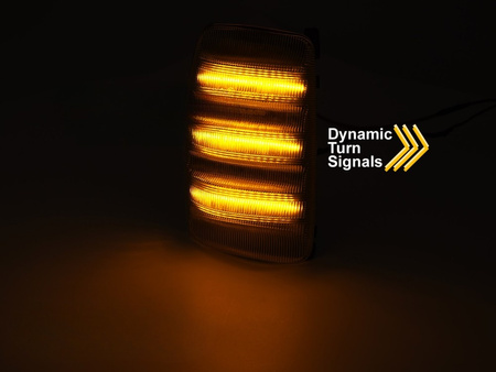 Blinkende dynamiske LED-blinklys til spejle - Ford Transit 2013