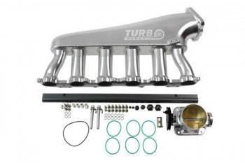 Toyota 1 FZ indsugningsmanifold med fuel rail og 90 mm gasspjældshus