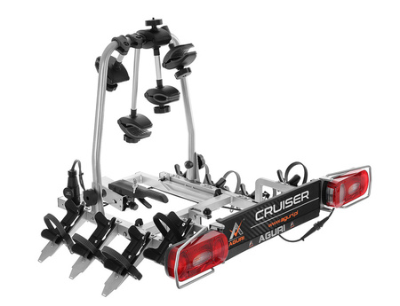 Aguri Cruiser 3-cykelholderplatform til anhængertræk