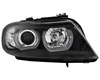 Lygter BMW E90/E91 05-08 sort ring led 3d