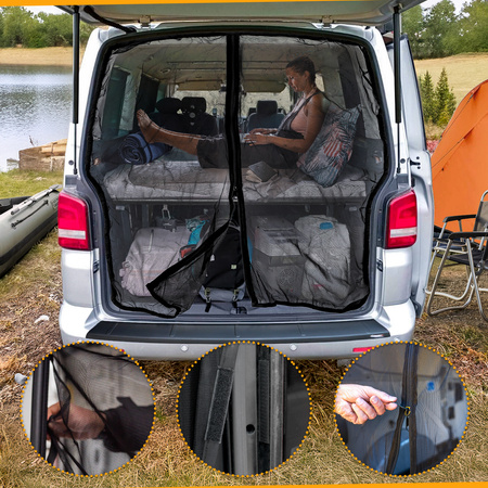 Bagluge dør myggenet mesh MERCEDES SPRINTER W906 VW CRAFTER