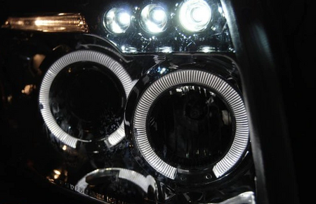 ANGEL EYES CHROM-reflekser til DODGE CALIBER 06-12
