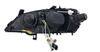 Forlygter Opel Astra G II depo sort
