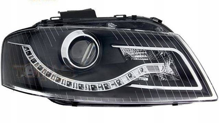 Audi A3 8P SORT DAYLIGH forlygter