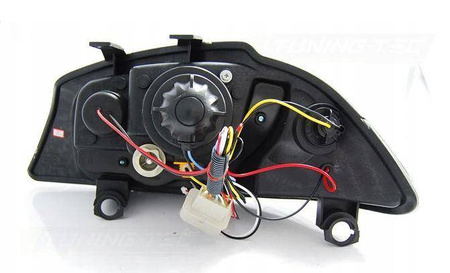 Seat Ibiza 6l 02-08 led-forlygter i krom