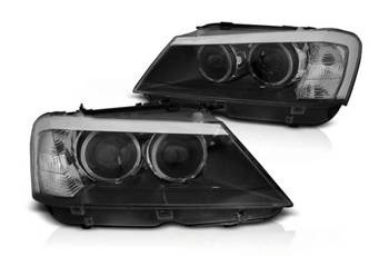 Forlygter Bmw X3 F25 10-14 Sort Led