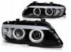 Bmw X5 E53 03-06 xenon-forlygter med sort ring