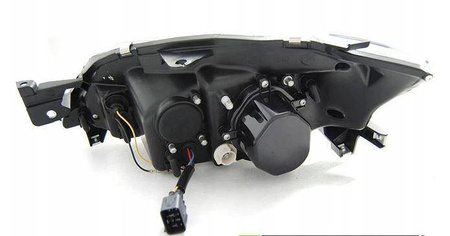 Subaru Impreza III gh 07-12 rør sorte led-lygter