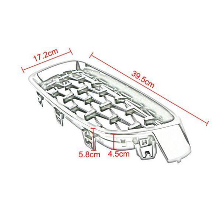 GRILL (NYRE) BMW F30/F31 DIAMEND LOOK SORT