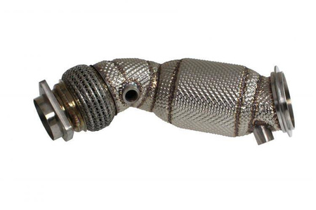 Downpipe BMW F82 F83 M4 S55 2013+ cat 200cell Heat Shield