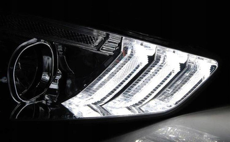 Ford Focus III mk3 15-18 krom drl led dts-lygter