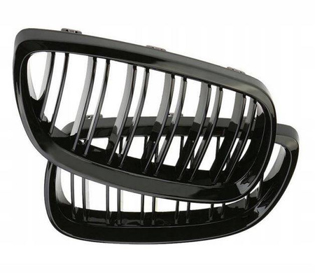 Frontgitter BMW E92 06-10 SORT GLAS