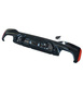 DIFFUSER BMW G30 LOOK M5 COMPETITION BLACK GLOSSY