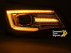 LED-forlygter i krom til Subaru Forester IV
