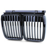 Nyregrill BMW E30 87-94 Enkelt blank sort