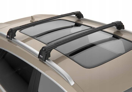 Tagbagagebærer til skinner Jeep Compass 2017+
