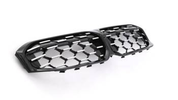 BMW G20 G21 LCI 22- 340 Sort kromgrill