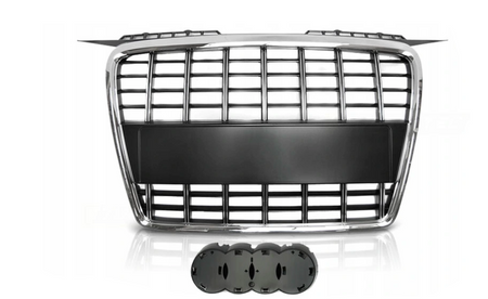 Frontgrill Sport Chrome til Audi A3 8p 2005-2008