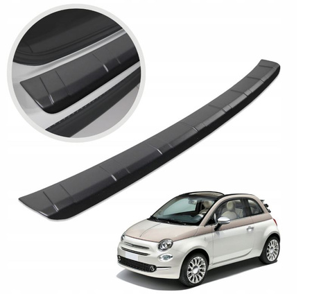 Bagkofanger beskyttelsesliste til FIAT 500X 2015-2018 | ABS
