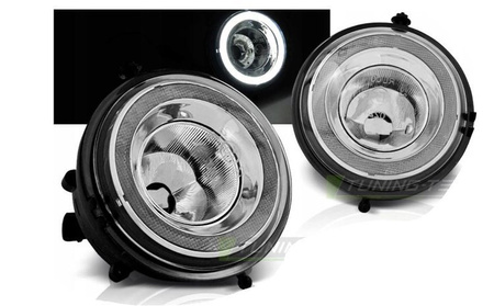 Halogenlygter Mini Cooper R55-R61 06-14 LED DRL ringe
