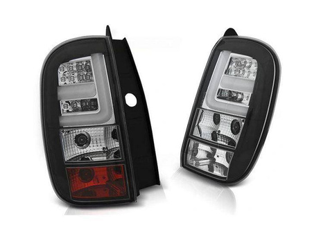 Dacia Duster 10- sort led bar lys