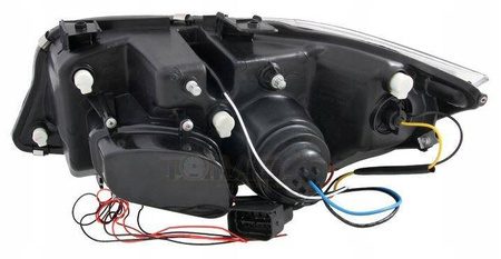 Forlygter Forlygter BMW E90/E91 Sorte ringe