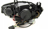 Lygter Bmw X5 E70 07-10 ringe 3d drl krom xenon