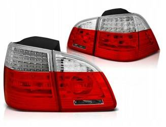 LED-baglygter BMW E61 04-07 TOURING RØD HVID