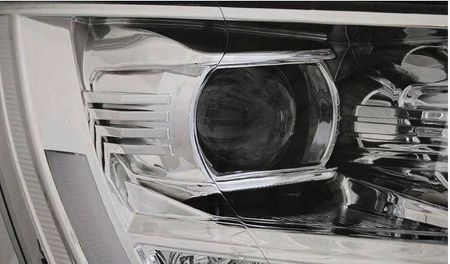 Vw T6 15- krom rørlys led drl forlygter
